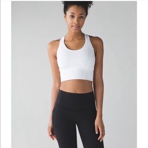 Lululemon long line beat the heat bra